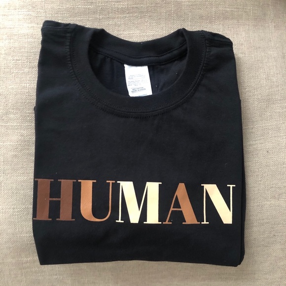 (NWT) "HUMAN" Graphic Tee - Picture 2 of 7